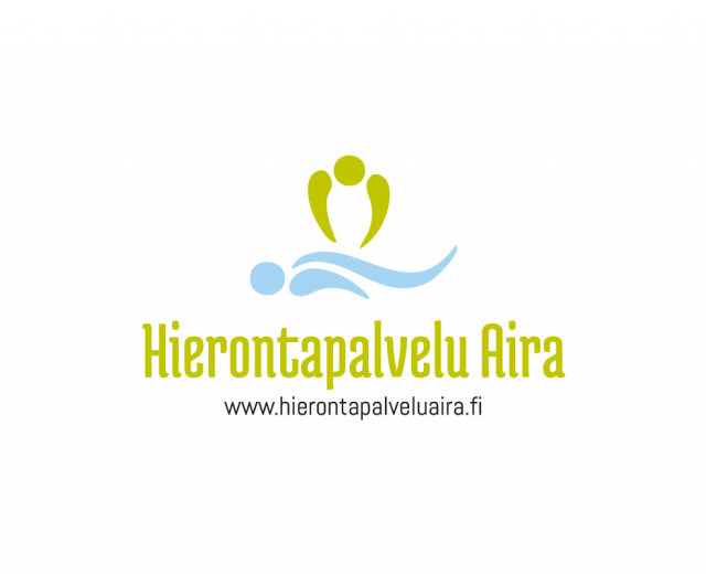 Markkinointimateriaali Hierontapalvelu Aira - Yritystunnus